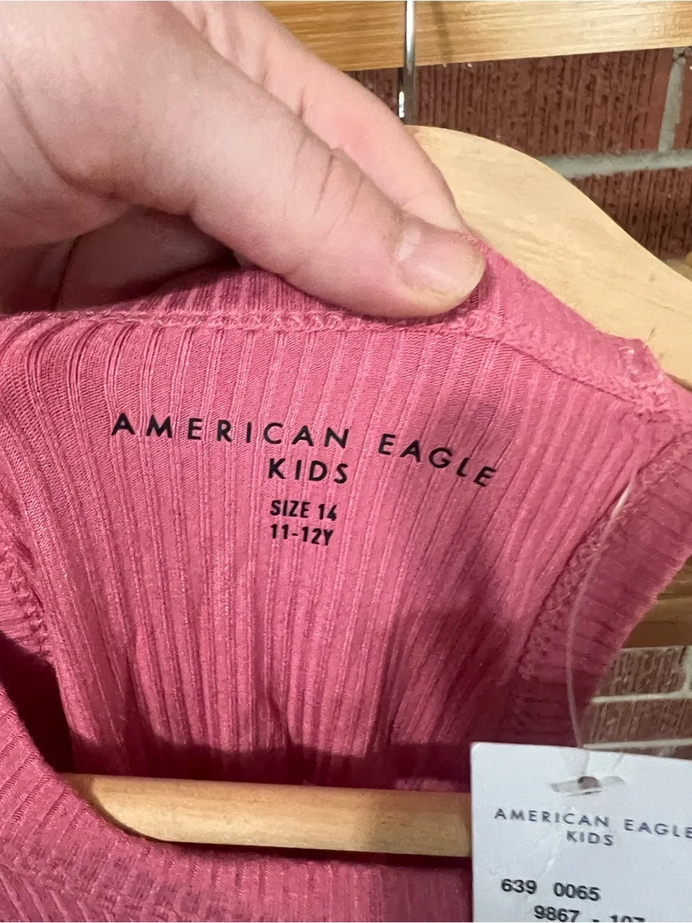 AE kids NWT pink dress